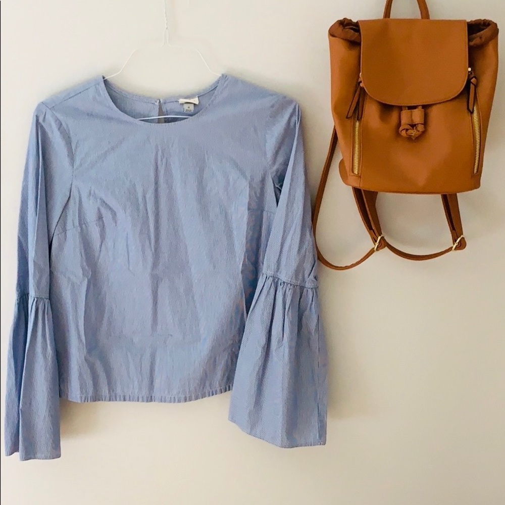 A New Day Bell Sleeve Blouse